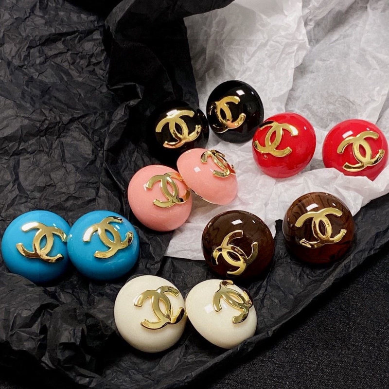 Ch*el earrings